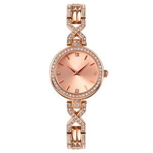 Wholesale OEM Genuine Diamond Quartz Watch , 200mm Stainless Steel Diamond Watch from china suppliers
