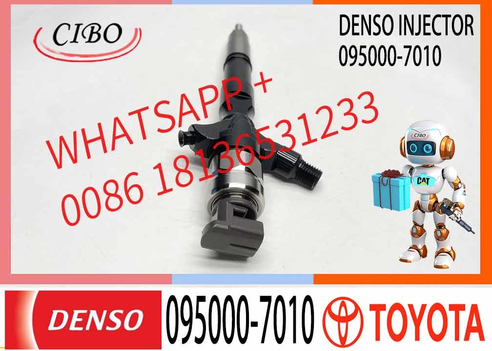 Fuel Injector Assembly 23670-39165 095000-7820 095000-6710 095000-7010 095000-7420 095000-7430