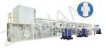 220mm 430mm Ladies Pad Making Machine Sanitary Pad Automatic Machine