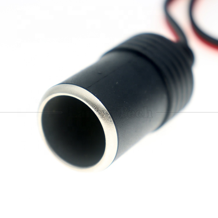 12V 24V 10A 18AWG DC Car Cigarette Lighter Female Socket Plug Power Adapter Extension Cable