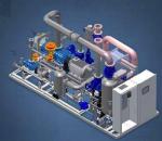 50000KGS/H MVR Evaporator With Secondary Steam Compressor