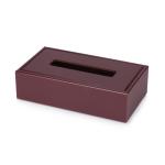 155*70*75mm coffee acrylic sachet box for 5-star hotel bathroom