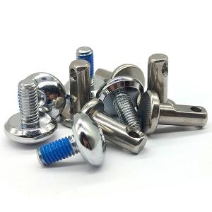 Wholesale Silver Non Standard Screws Customized Cold Headed Parts 0.01mm Tolerance from china suppliers