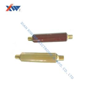 Wholesale 16.5mm X 30.5mm High Voltage 12KVAC 200pF Ceramic Display Capacitor Mandrel ±20％ Tolerance from china suppliers