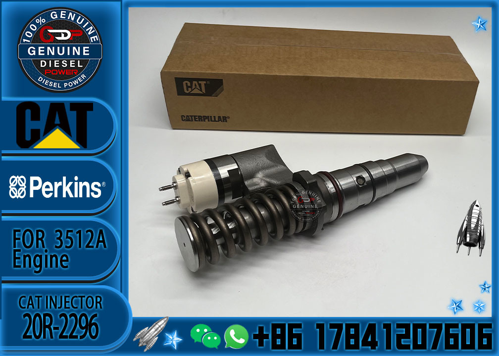 Common rail injector fuel injecto 20R-2296 20R-0848 3920214 20R-0850 for 3512B Excavator 3512C 3516B 3516C