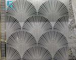 600X600MM FAN-SHAPED GOLDEN LINE DESIGNS DECORATIVE FLOOR AND WALL TILES ANTI