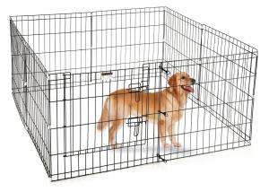 Wholesale Rust Resistant Large Outdoor Dog Run , Wire Steel Dog Pen 3.0m Length from china suppliers