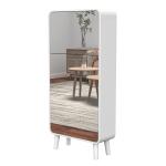Elbow double layer 3 bucket shoe cabinet