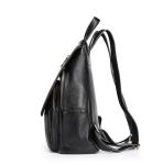 Cowhide School Bags Women's Backpacks for Travelling Leather Double Shoulder