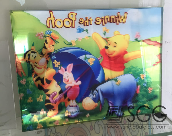 high quality digital printed glass