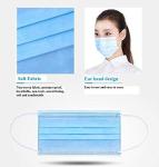 Adult 3plys Earloop Disposable Non-Medical Face Mask With Nose Bridge, Suitable