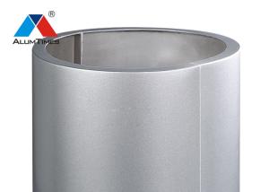 Wholesale PVDF Coating 3mm Aluminum Column Covers , Fireproof Round Metal Column Covers from china suppliers