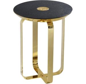 Wholesale Minimalist Customized Coffee Table Stainless Steel , Titanium Italian Marble Centre Table from china suppliers