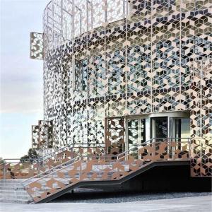 Wholesale Aluminium Perforated Wall Cladding Panels Exterior 4mm Thickness from china suppliers