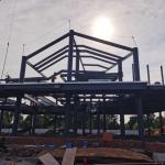 Steel Frame Construction Prefab Metal Building Steel Structure Shed