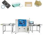Electric Driven Automatic Flat Card Plastic Pouch Bags Labeller for Packaging