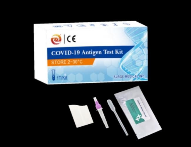 CE, ISO13485 TES Find Catalog COVID-19 Antigen Rapid Test Kit For Self-Testing