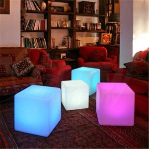 Wholesale LED cube/seat white PE Cu-001 from china suppliers