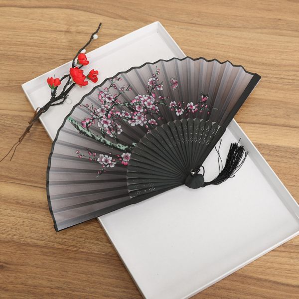 Eco-Friendly Traditional Chinese Bamboo Folding Fan For Decoration