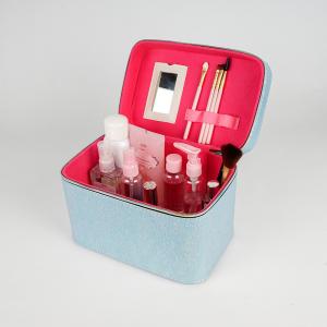 Wholesale Case Shape dual Zipper Makeup Organizer Travel Bag from china suppliers