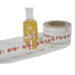 Customized Beverage Bottle Label Adhesive Label for Beverages Waterproof and