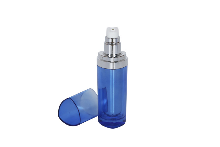 Triangle 50ml Serum Cosmetic Bottle 75g Hexagon Cream Jar Translucent Packaging
