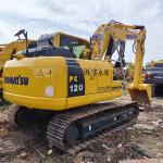 Used Komatsu PC120 Backfilling Excavators 12Ton Construction Heavy Machinery