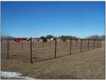 6*10ft Size Metal Base mesh spacing 2"x4" Canada Temporary Fence Panels diameter