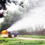 Pneumatic Electrostatic Orchard Sprayer Tractor For Agricultural / Forestry Pest