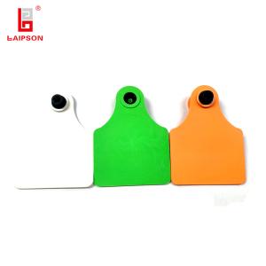 Wholesale TPU 18000-6c Long Range UHF RFID Tamper-Proof Animal Ear Tags For Cattle Cow Farm Tracking from china suppliers