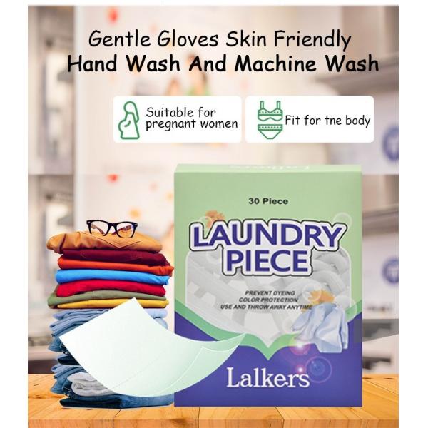 Space Saving Laundry Detergent Sheets Versatile Laundry Powder Sheets Skin Friendly
