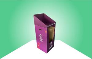 Wholesale 100% Recyclable Cardboard Free Standing Display Units For Foot Ball / Drink Bottle from china suppliers