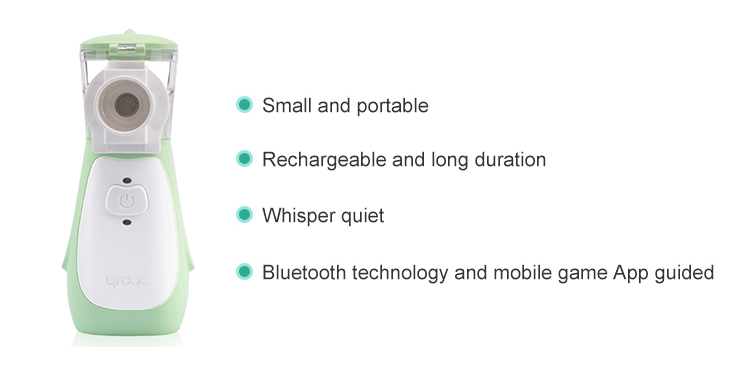 IEC 606011 Portable Home Nebulizer Lithium Battery Home Machine