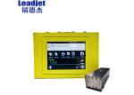 Yellow Large Character Inkjet Printers 5-24mm Print Height For Carton Box