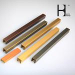 Waterproof 3m Long Brass U Channel Framing Stock For Restaurant Decoration