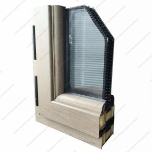Wholesale Double Glass Aluminum Window High Heat Break Extreme Impact Resistance For House from china suppliers