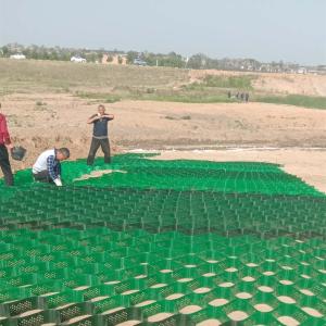 Wholesale Ground Enhancement Cellular System Grid Driveway Gravel Stabilizer HDPE Geo Geocell from china suppliers
