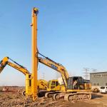 Double Reinforcing Excavator Telescopic Boom Wear Resistant 12 - 25m For SK250