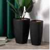 Buy cheap Modern nordic home hotel decoration tall black ceramic indoor floor flower plant from wholesalers