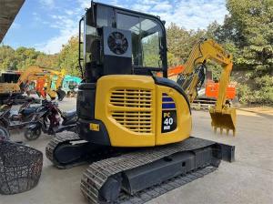 Wholesale Second Hand Komatsu PC40MR Excavator Used 4 Ton Excavator 28.5KW Highly Efficient from china suppliers