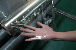 Wholesale 100 Micron Plastic PVC Film Roll Packaging PHR 36 Normal Clear 0.025mm Thickness from china suppliers