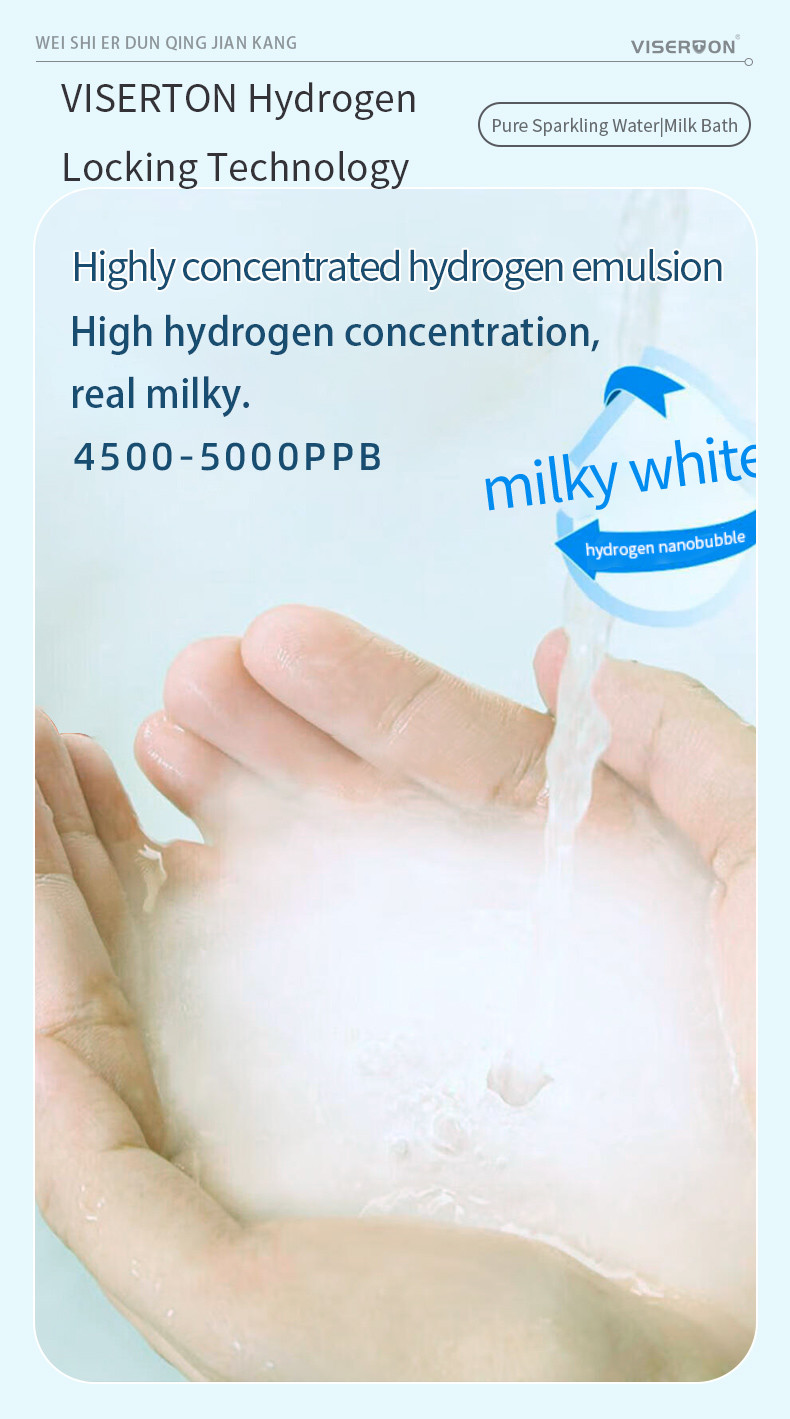 H2 Hydrogen Bath Generator Machine for Skincare and Elasticity Spa Treatmen