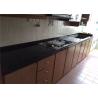 Buy cheap High Hardness Preformed Kitchen Countertops Black Galaxy Quartz Stone from wholesalers