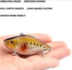 4 Plastic Lures 11.50G 6.60cm Long Beaked Cyprinus Sea Bass Wild Fishing