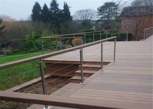 Wholesale Modern Design Stainless Steel Railing Stair Post Galvanized Steel Deck Balustrade from china suppliers