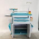 Durable Crash Cart Emergency Medical Trolley Equipment 520MM