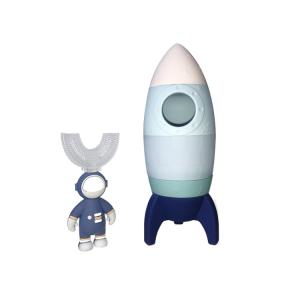Wholesale Silicone Baby Rocket Toy Teeth Brush Decoration Customized Color from china suppliers