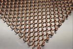 Metal Fireplace Screen Curtain Safety Spark Guard Decorative Metal Fireplace
