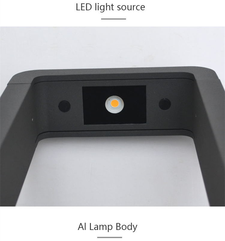 300mm Short Outdoor Lawn Lights 7w Energy Saving With Remote Control Function