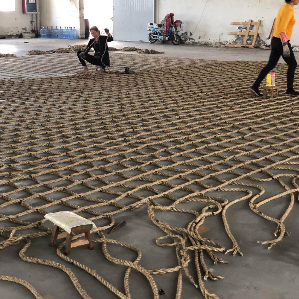 Secure Helicopter Operations 15*15m Helicopter Deck Net with 690KGS Capacity